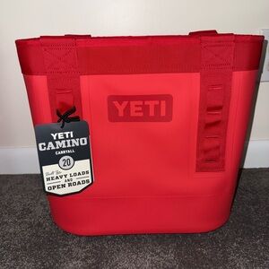 NWT Yeti Camino Carryall 20 Rescue Red